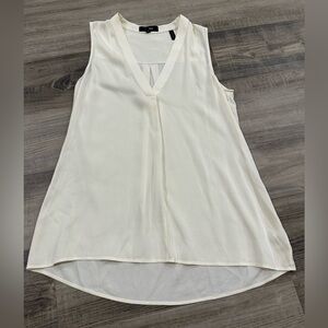 Theory Jamissa Modern Silk Sleeveless Blouse